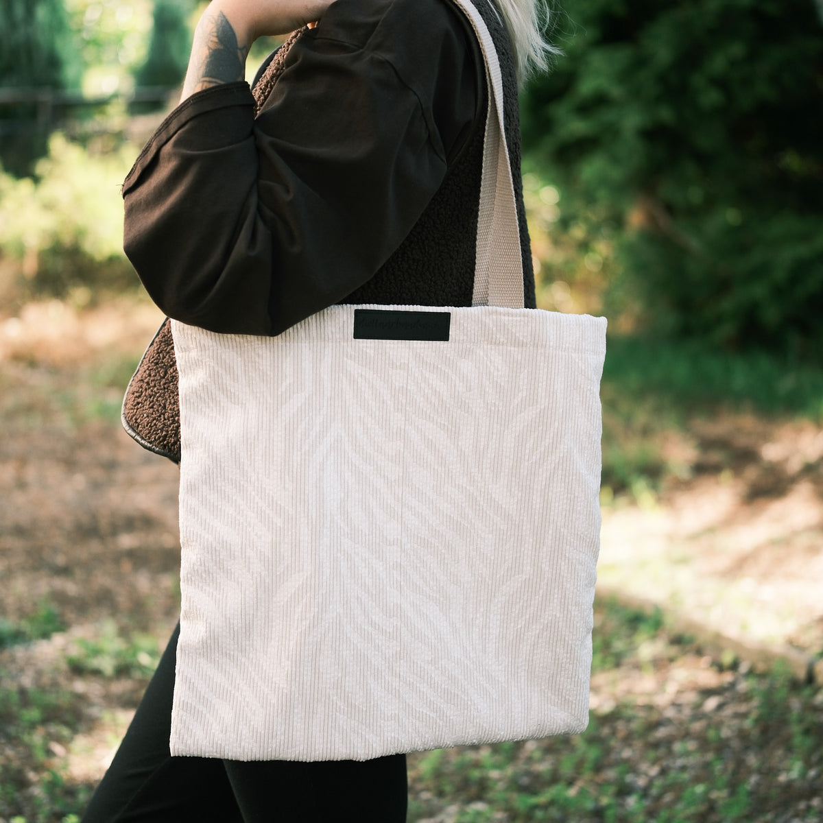 Shopper - Zebra Weiß