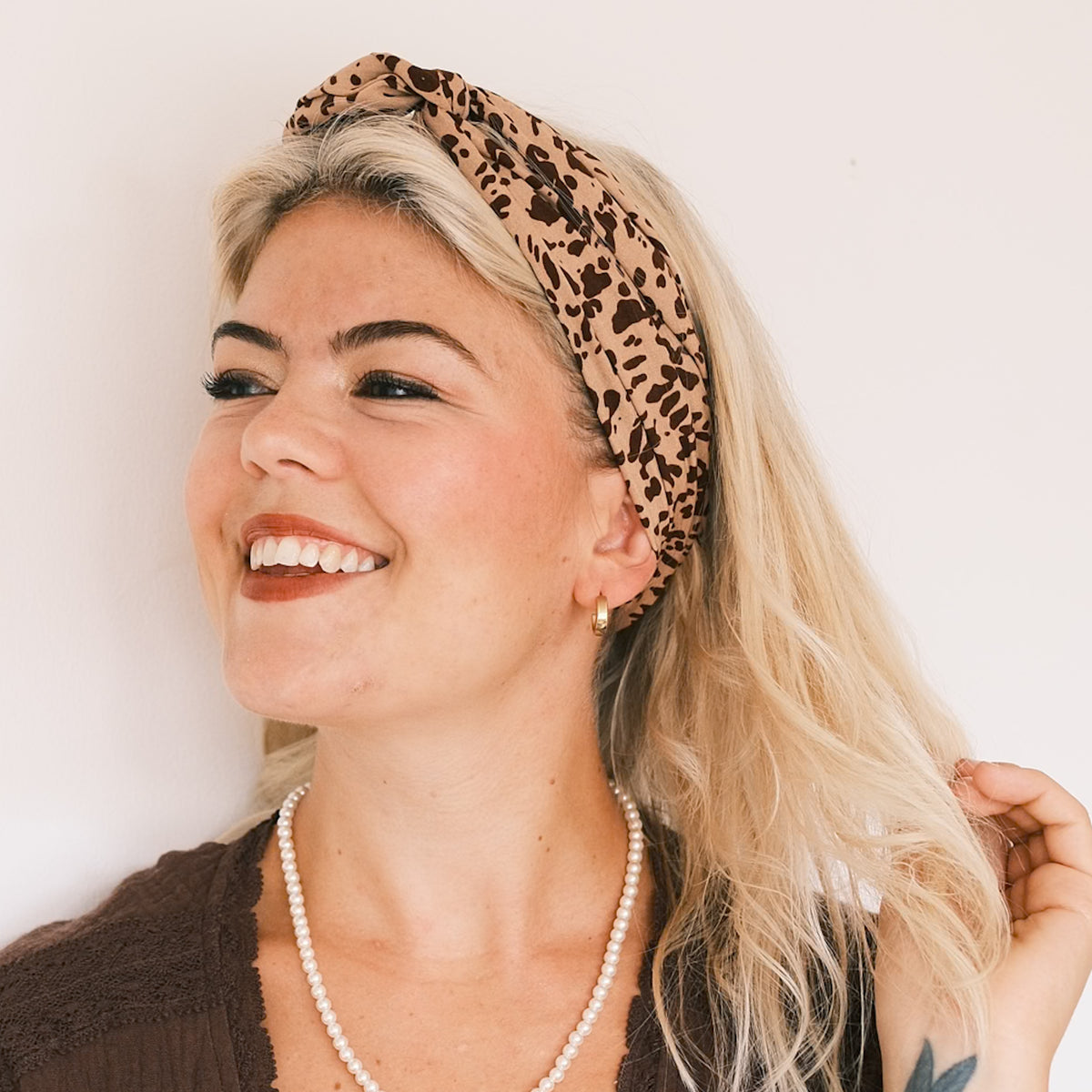 Drahthaarband Breit – Drahthaarband Breit Animal Brown
