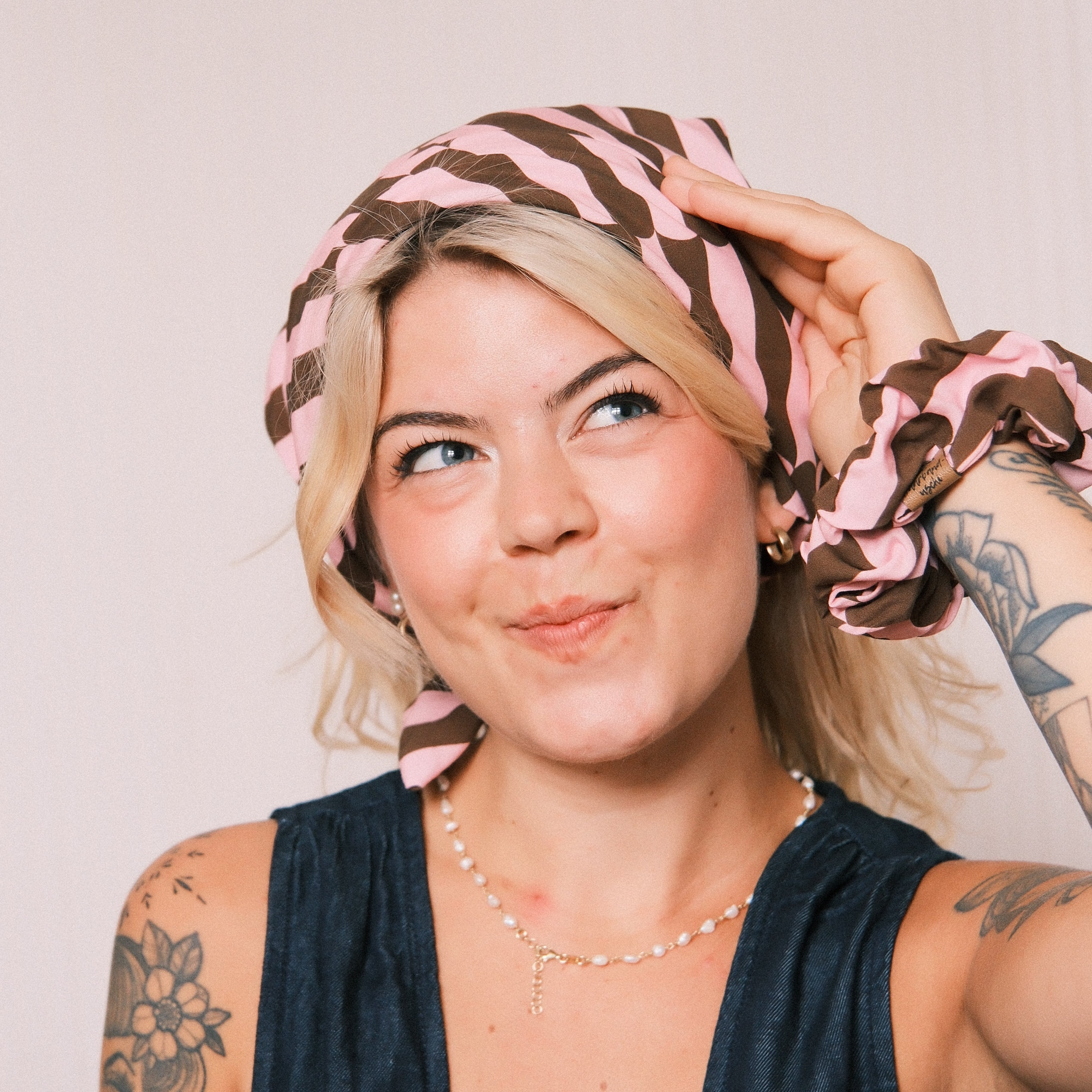 Bandana - Candy Lines Olive
