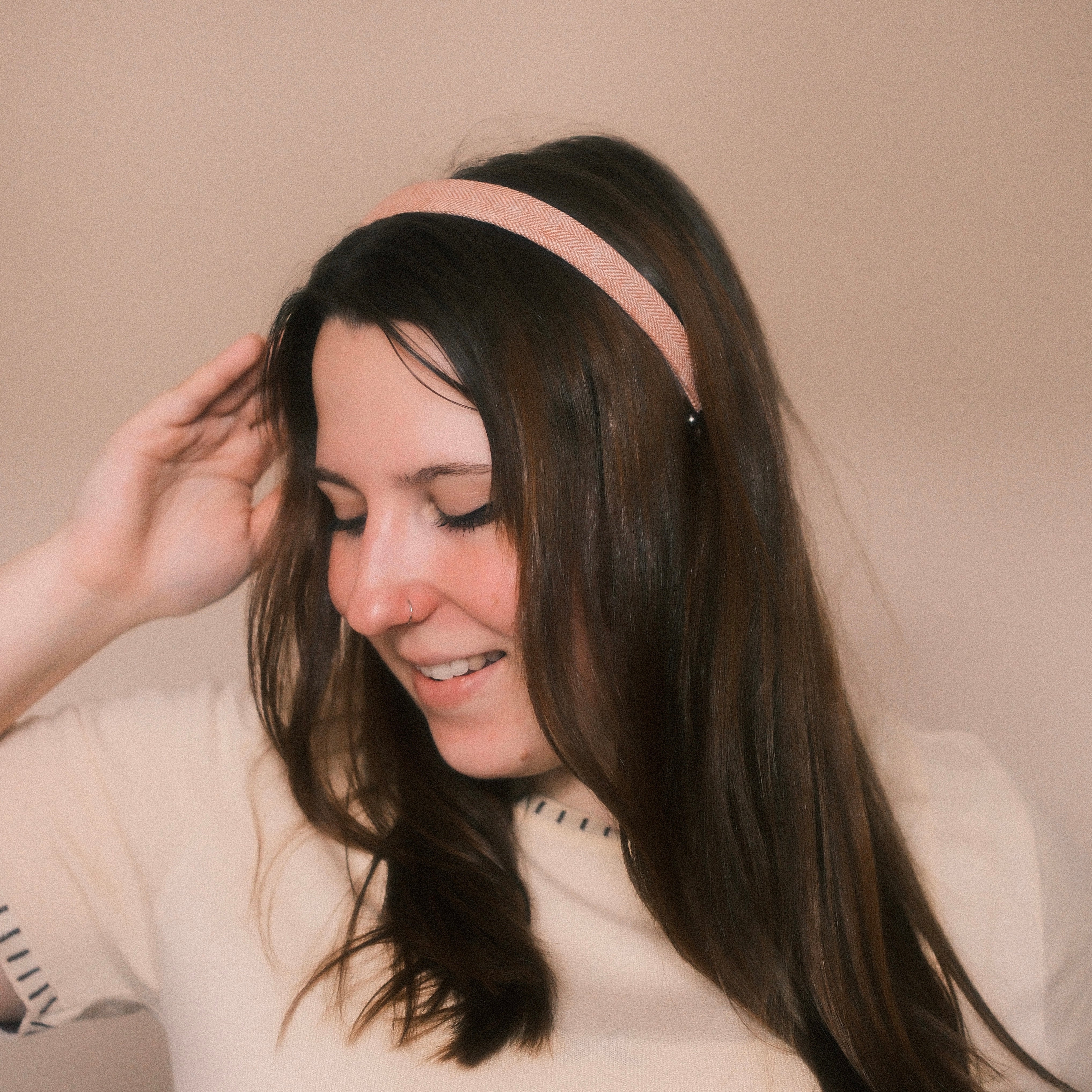 Anna - Fischgräten Rostorange