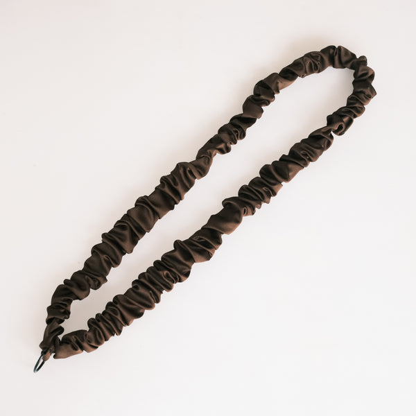 Handykette - Satin Chocolat Brown