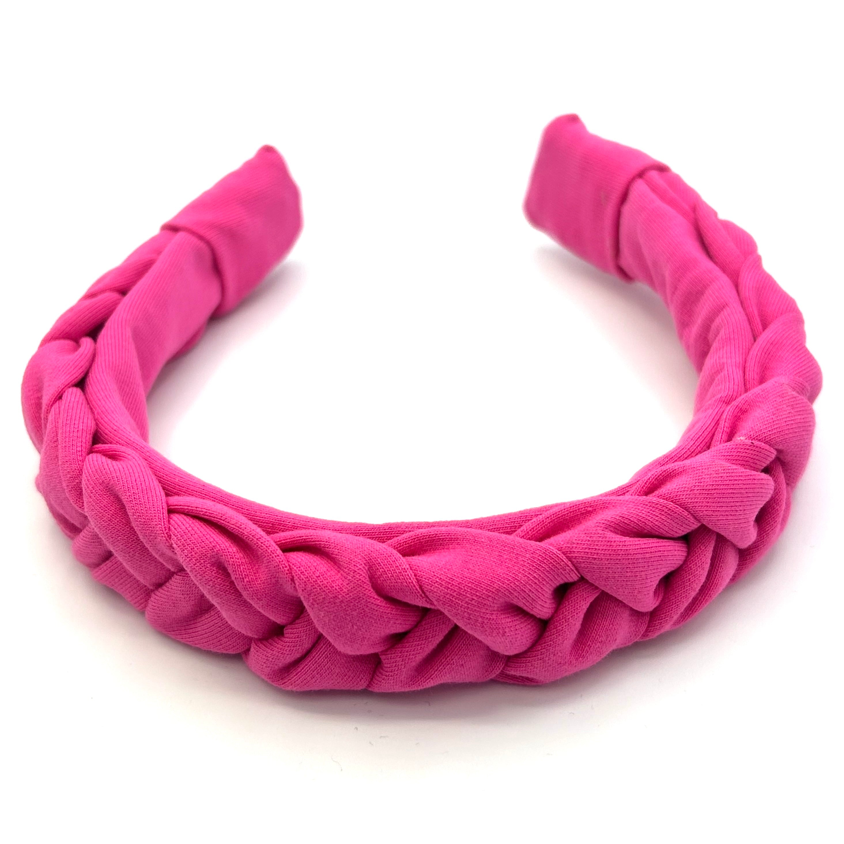 Lola pink - geflochtener Haarreif