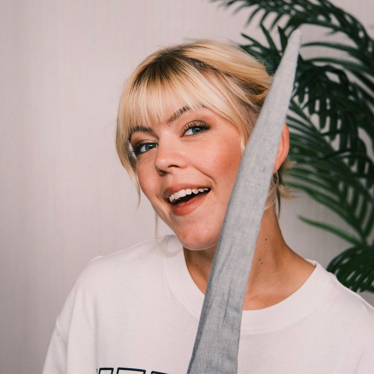 Drahthaarband Jeans Streifen