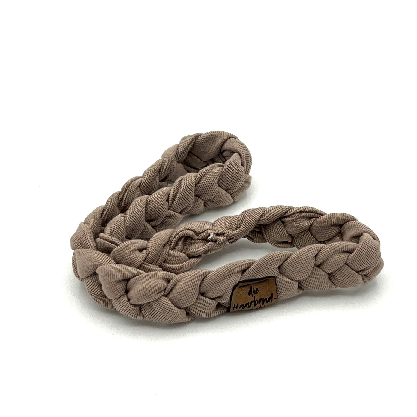 Haarband geflochten beige