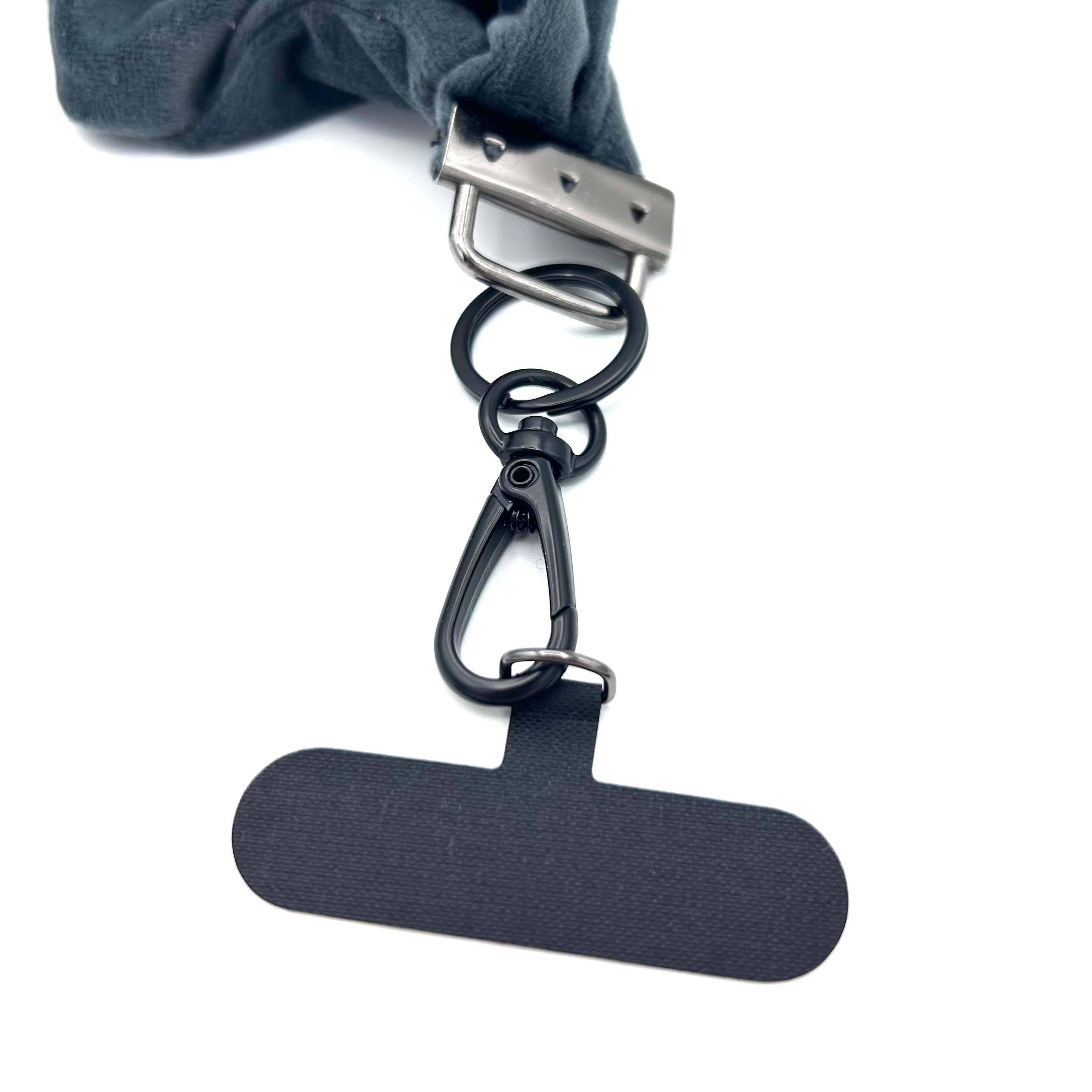 Handykette - Samt Dusty Olive