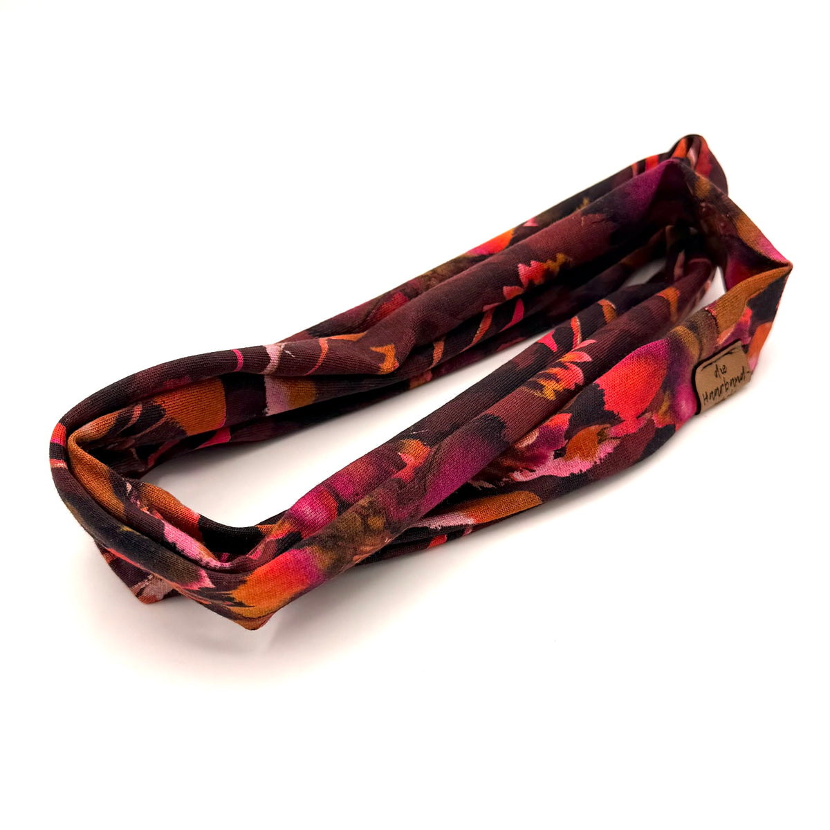 Sportband breit - Herbstzauber Orange