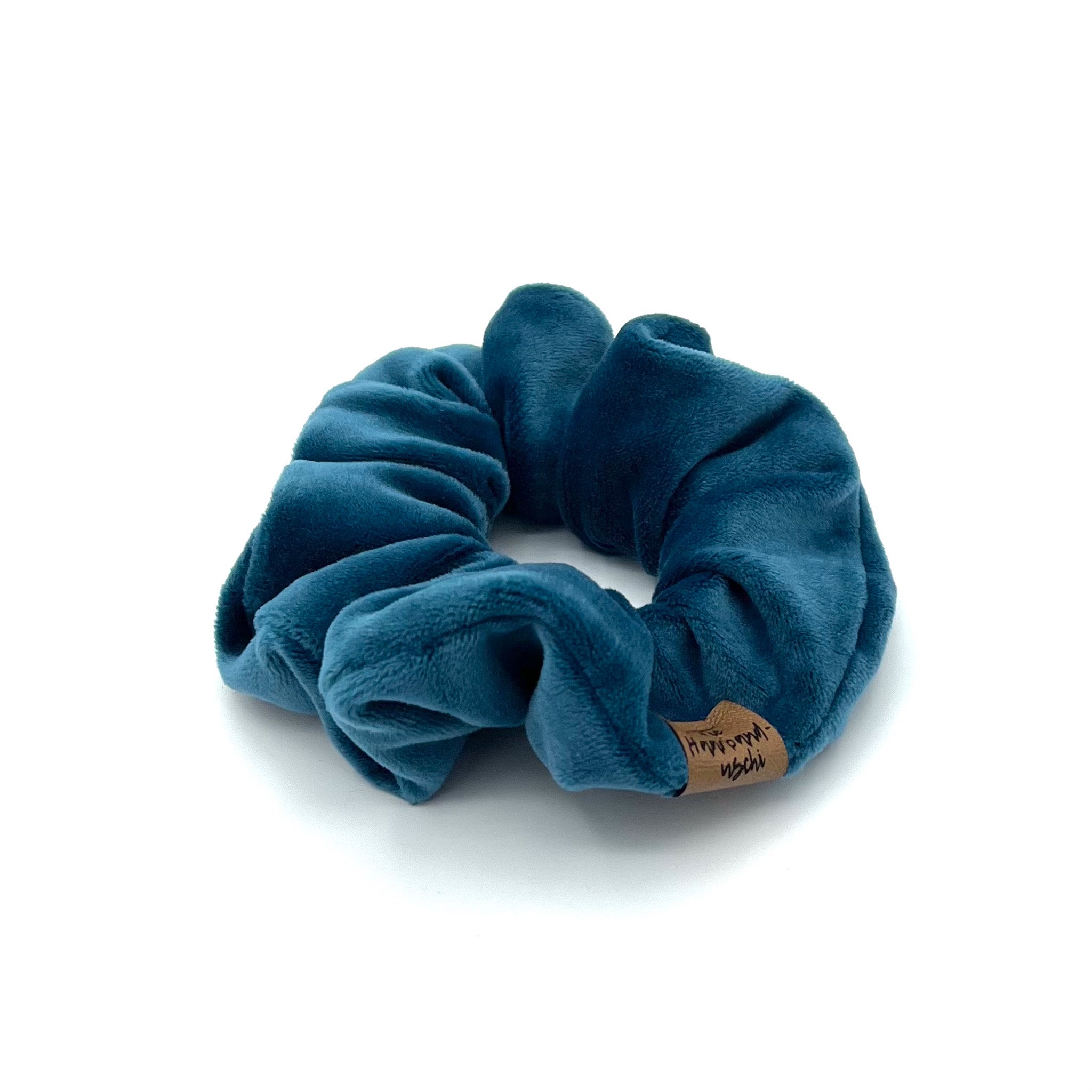 Scrunchie - Samt Petrol