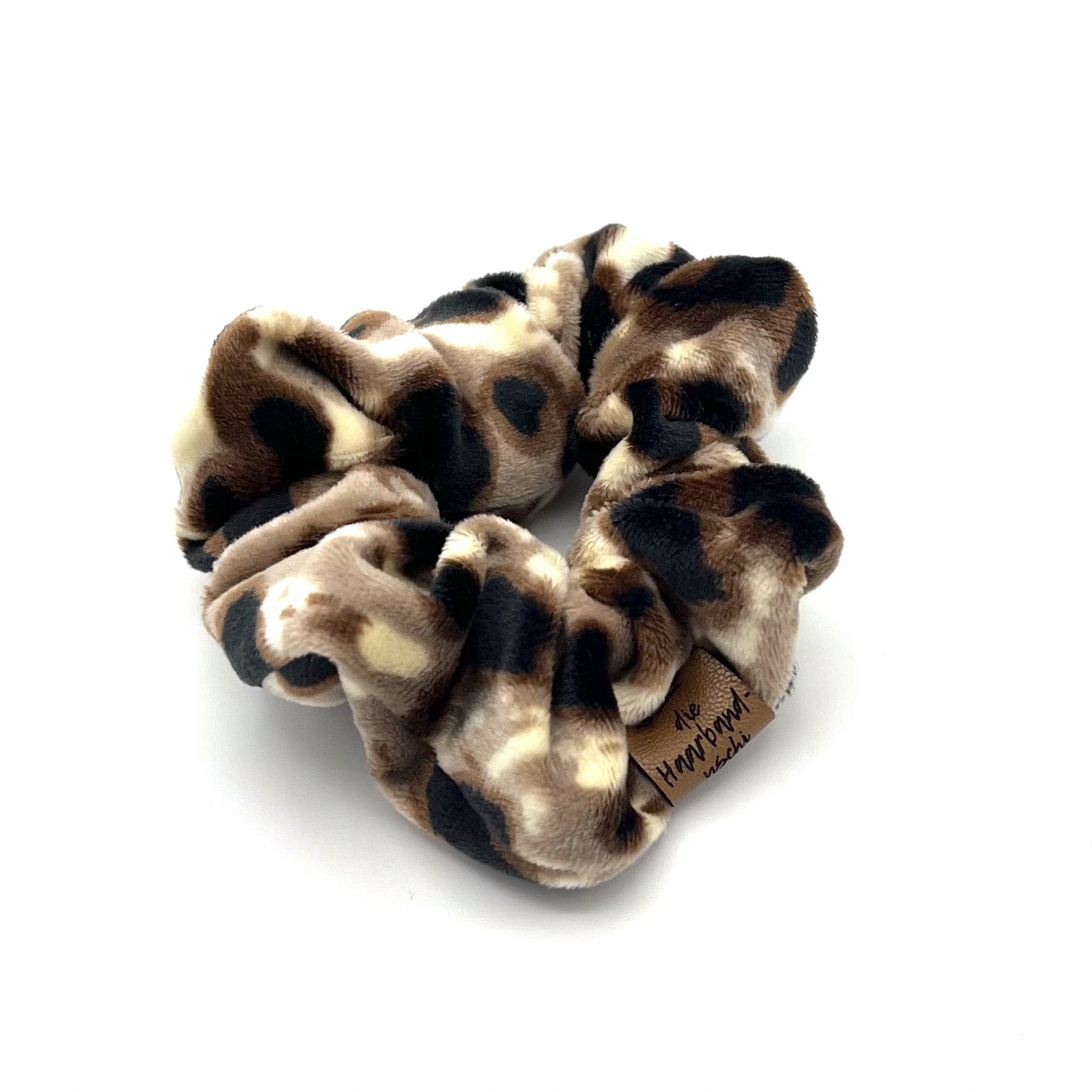 Scrunchie - Samt Leo