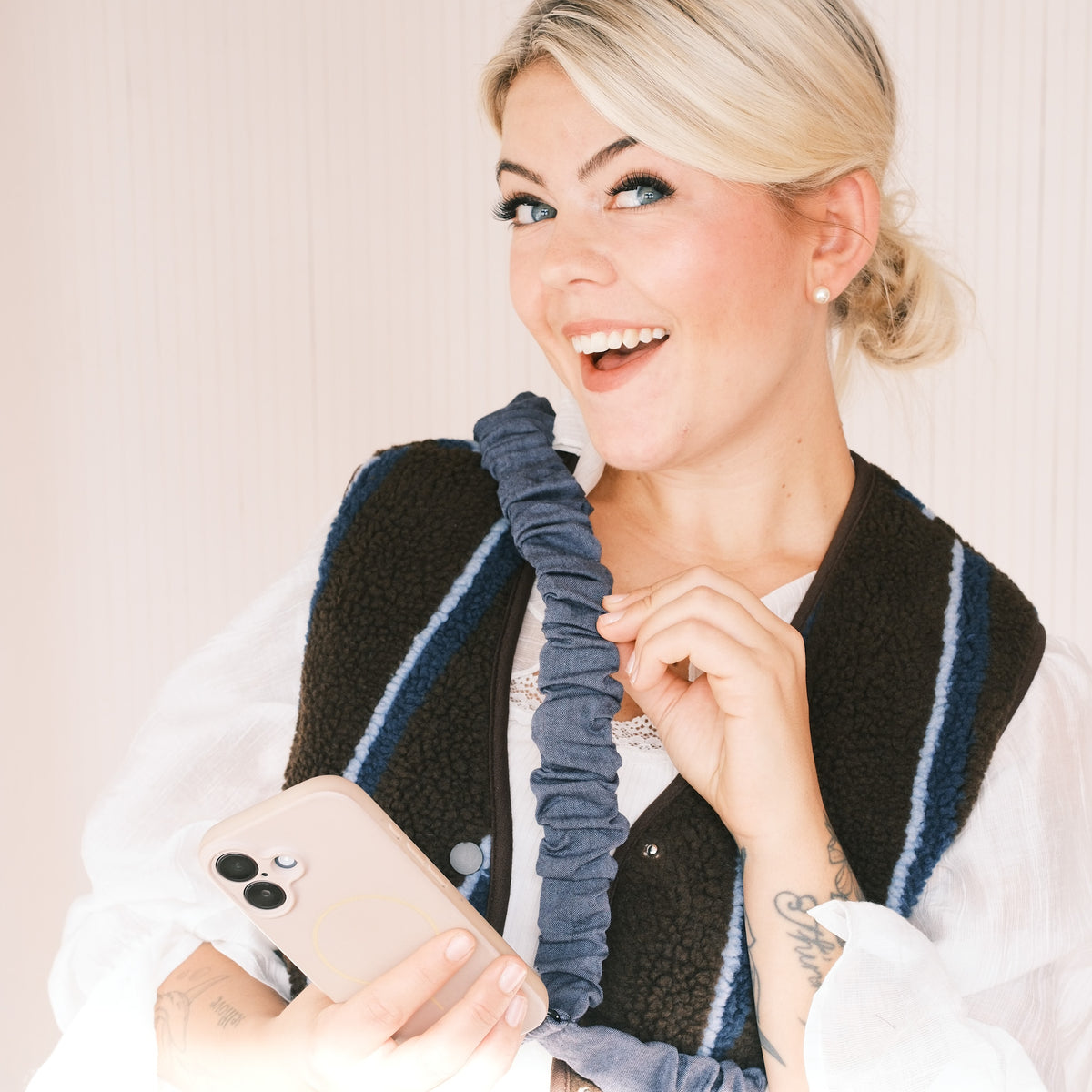 Handykette - Jeans Blau
