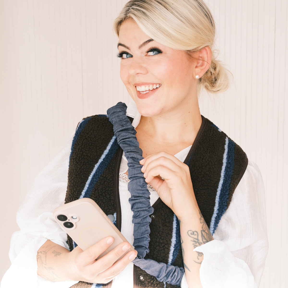 Handykette - Jeans Blau