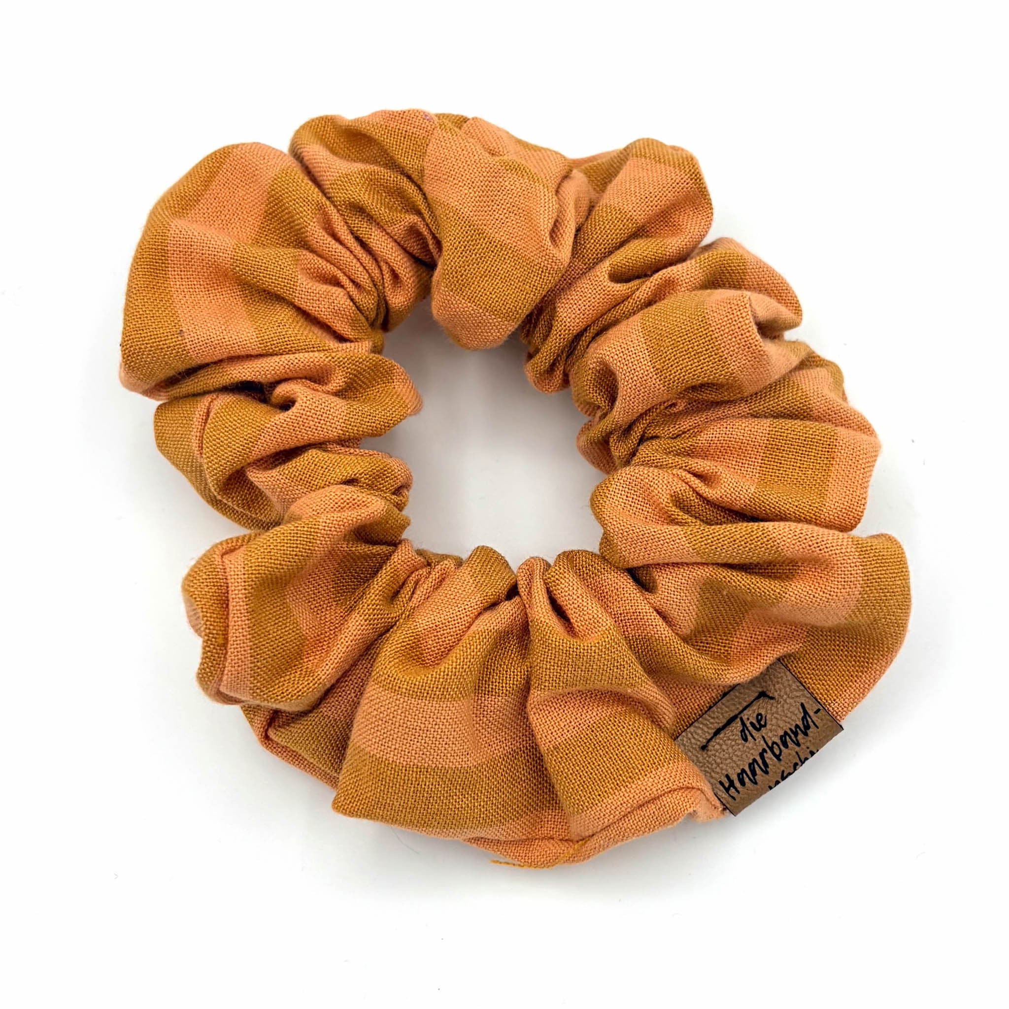 Scrunchie – Karamellstreifen