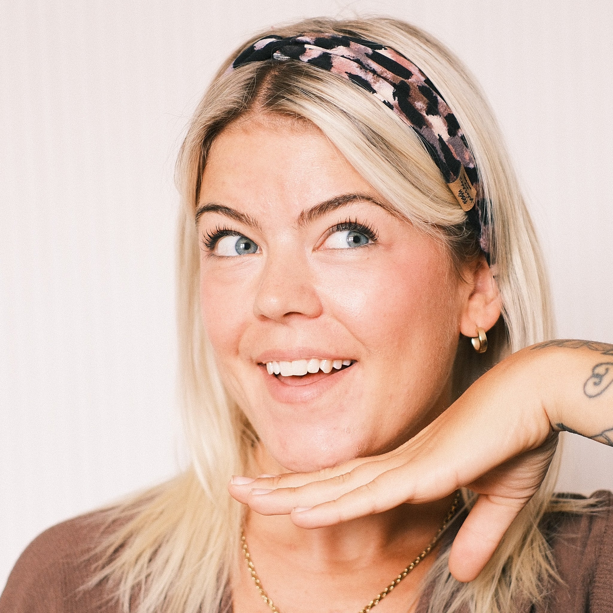 Basic Haarband – Leo Rosé