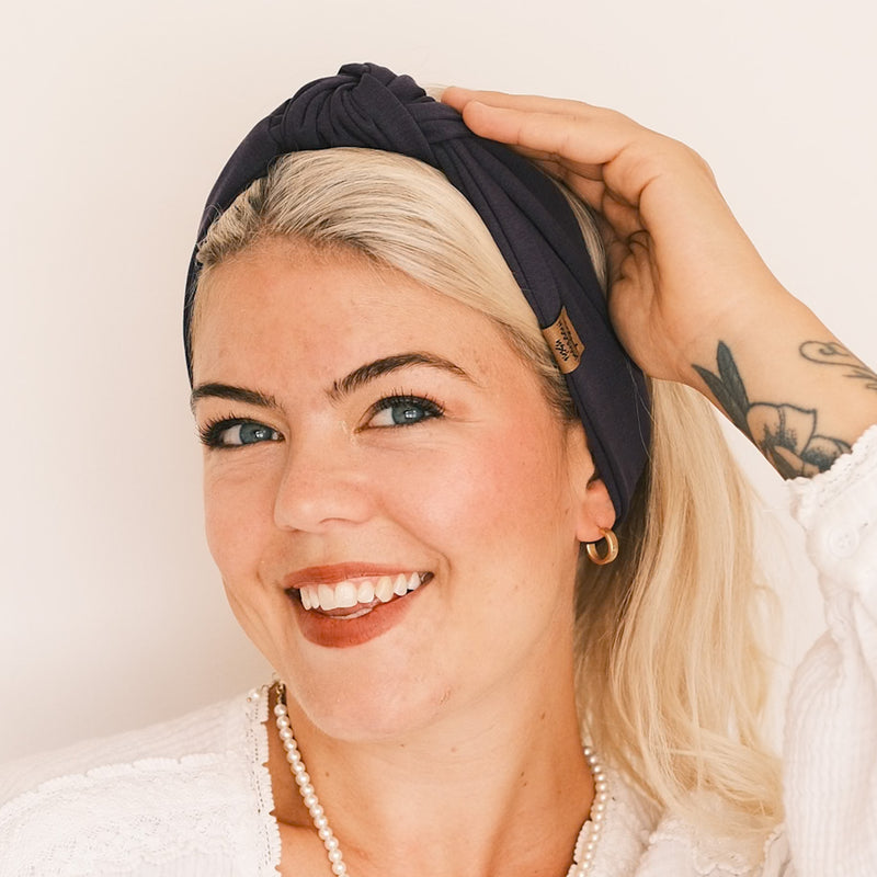 Haarband Knoten - Lila