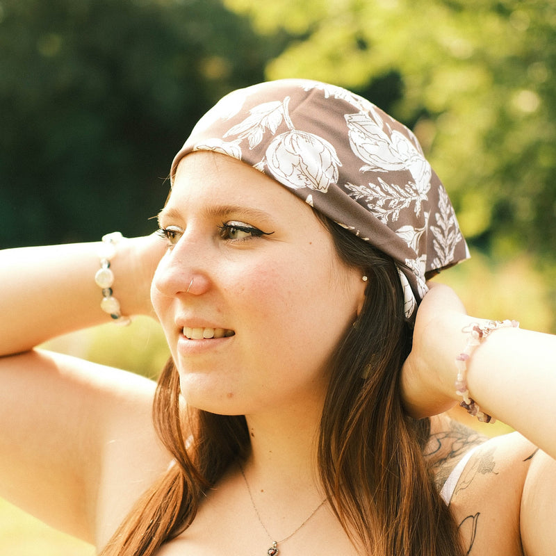 Bandana – Magnolienzeit Mokka