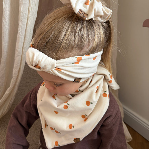 Kinder Haarband Knoten - Mandarinen