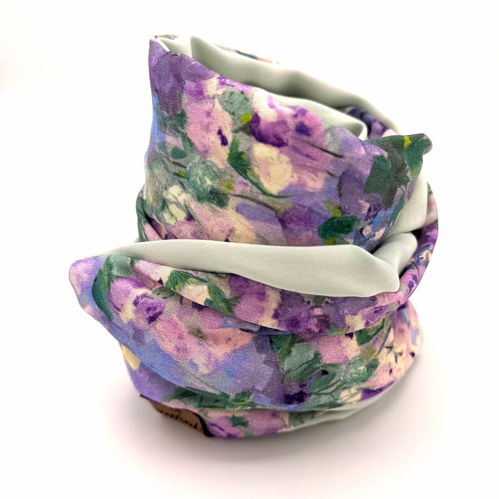 Drahthaarband 2 Seiten Satin Mint – Monets Garten