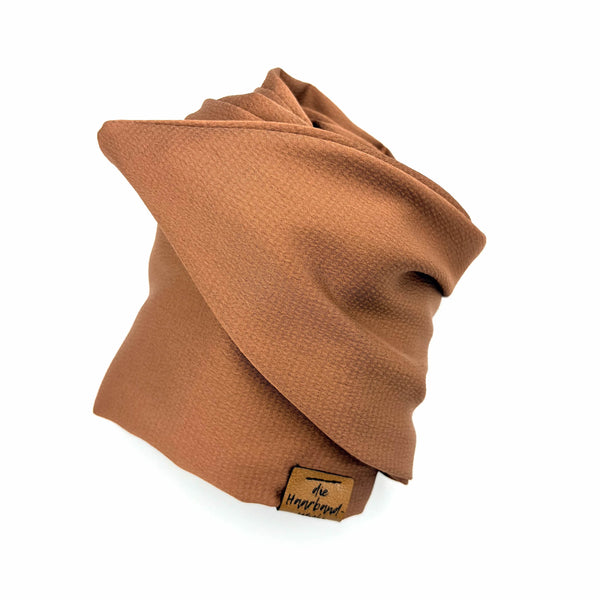 Drahthaarband breit - Satin Bronze
