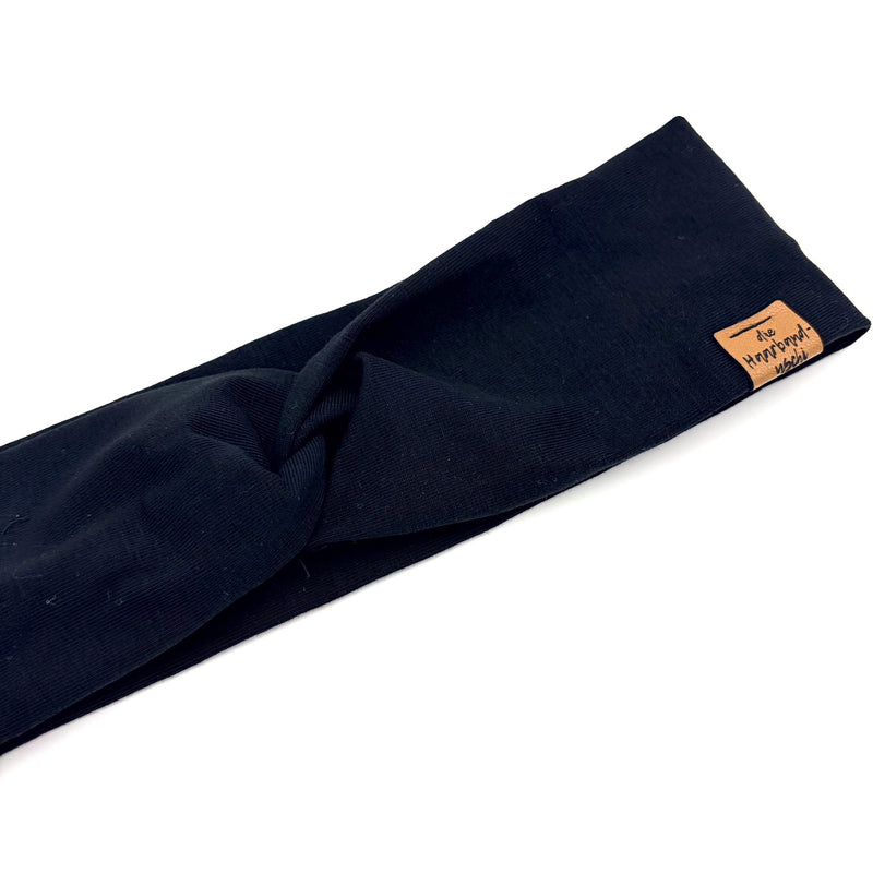 Basic Haarband – Schwarz
