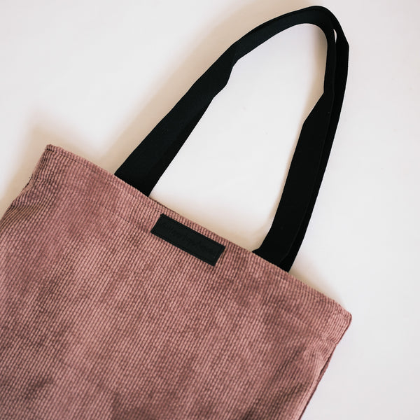 Shopper - Cord Mauve