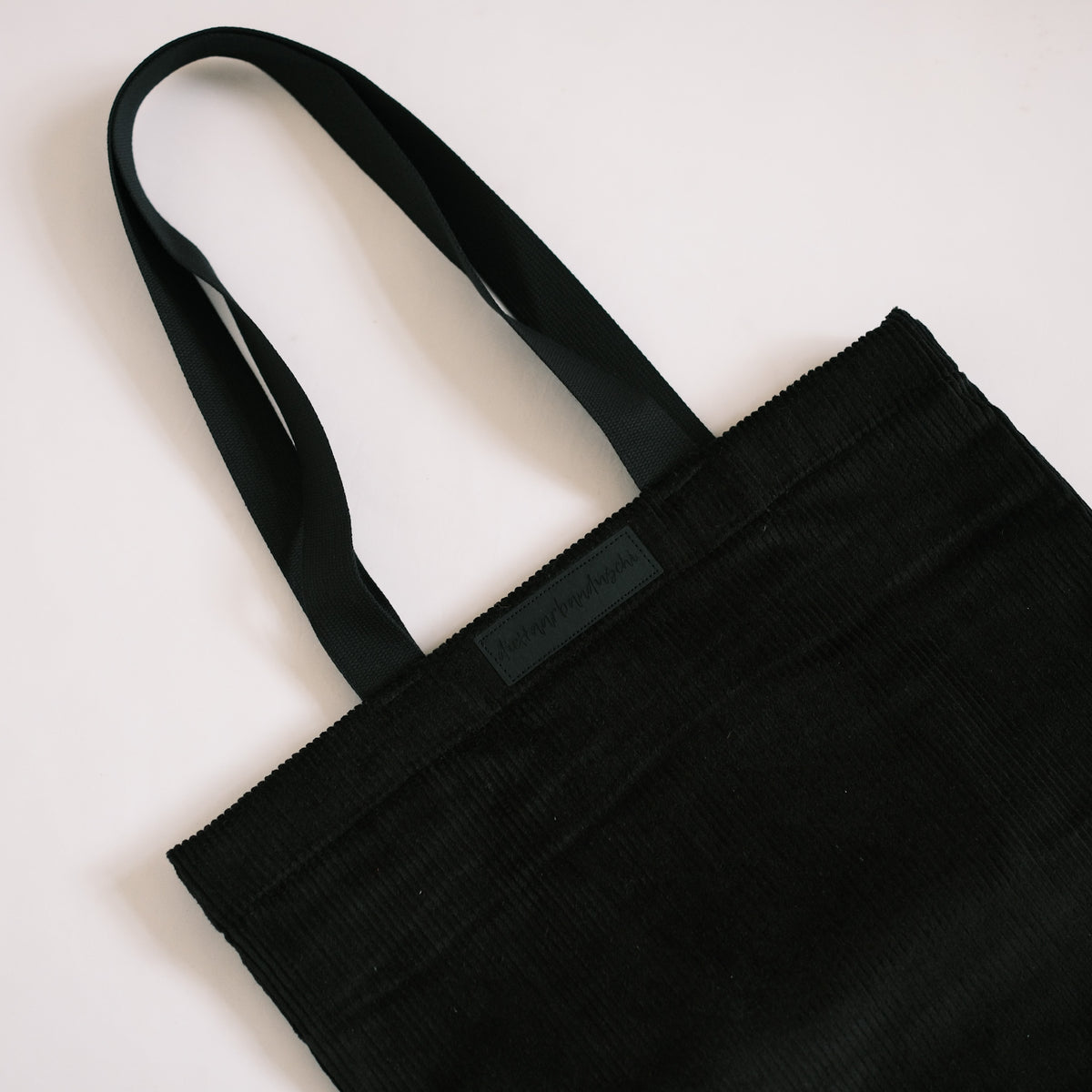 Shopper - Cord Schwarz