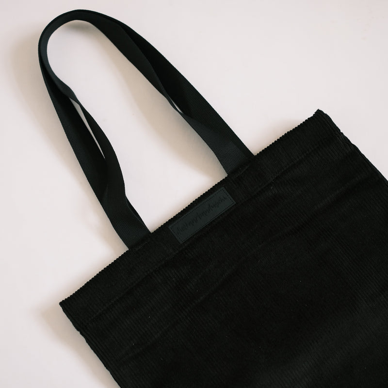 Shopper - Cord Schwarz