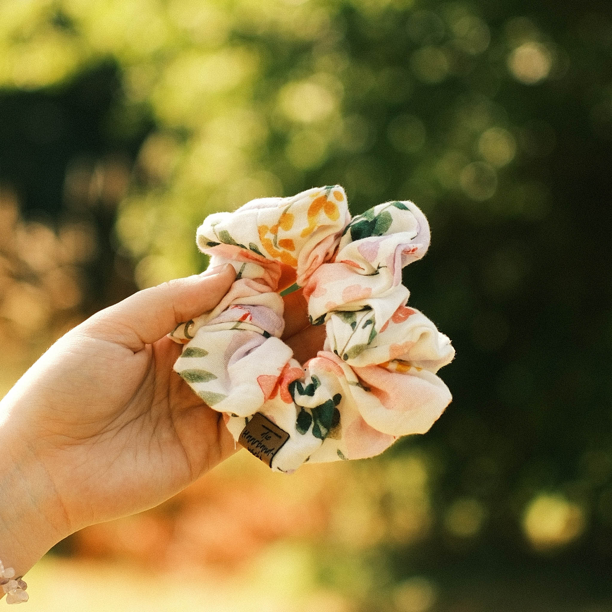 Big Scrunchie – Wiesenaquarell