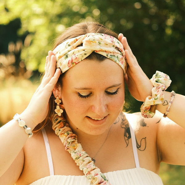 Drahthaarband breit - Wiesenblüte