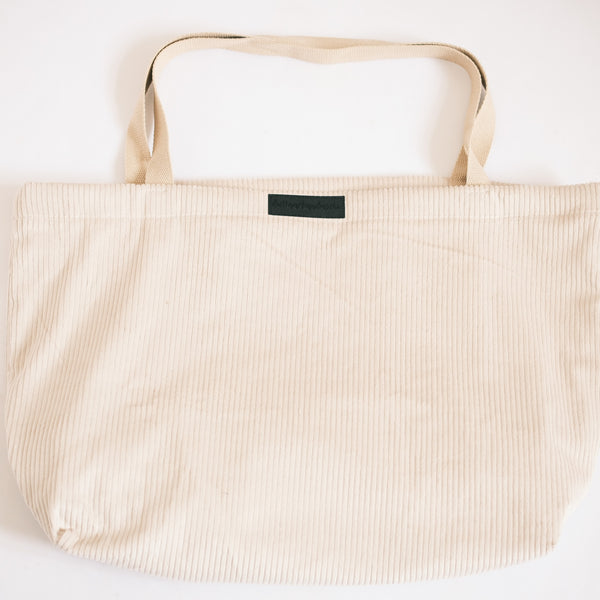 XL Shopper - Cord Beige