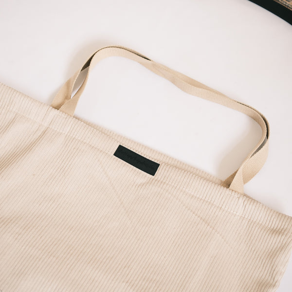 XL Shopper - Cord Beige