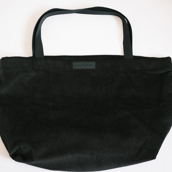 XL Shopper - Cord Schwarz