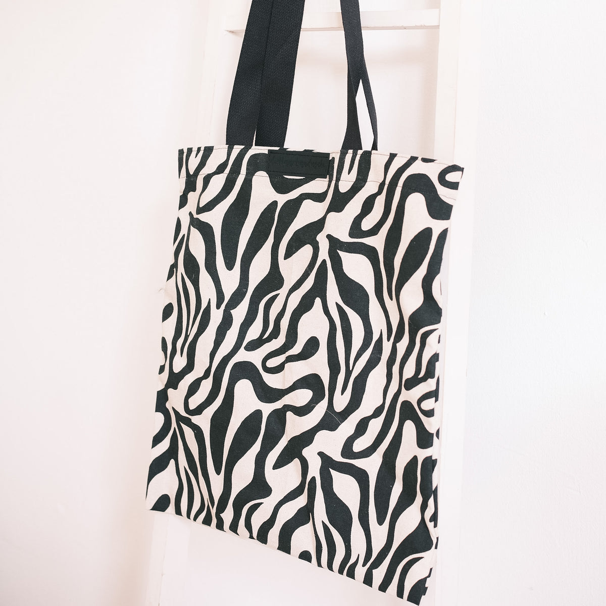 Shopper – Zebra Schwarz