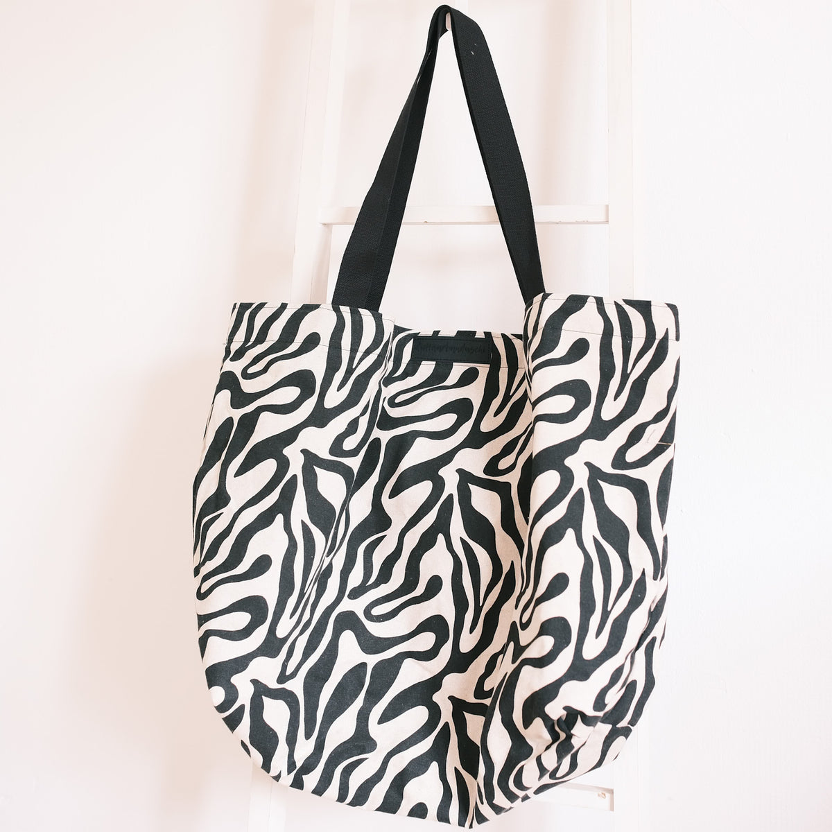 XL Shopper – Zebra Schwarz