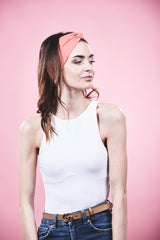 Haarband Basic Summer coral