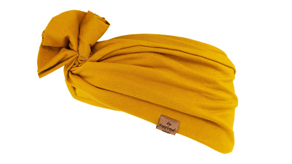 Turban-Haarband gelb