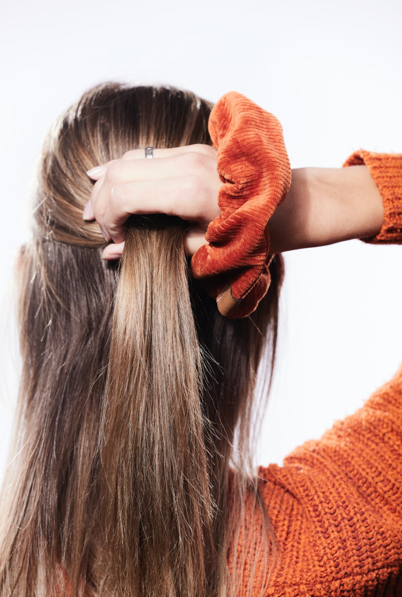 Scrunchie Cord orange